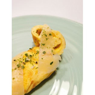 Omelette fromage.