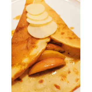 Crêpe aux Pommes.