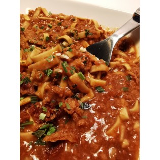 Spaghettis Bolognaise.