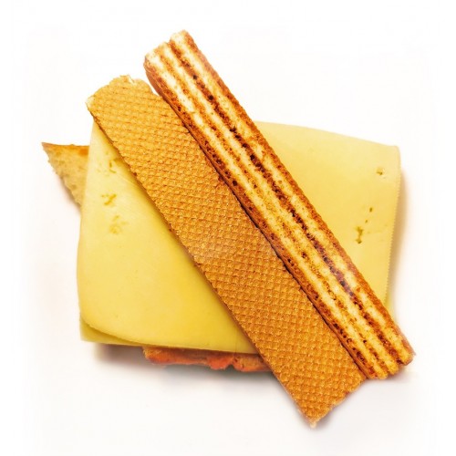Gaufrettes arôme sandwich fromage.