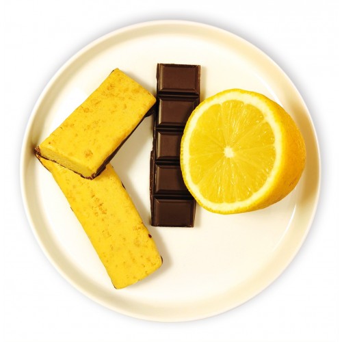 Barres tendre citron chocolat. Barres tendre citron chocolat.