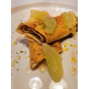 Crêpe citron.