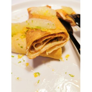 Crêpe citron.