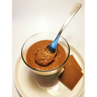 Entremet chocolat au lait.