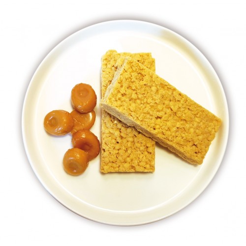 Barre caramel croustillante. Barre caramel croustillante.