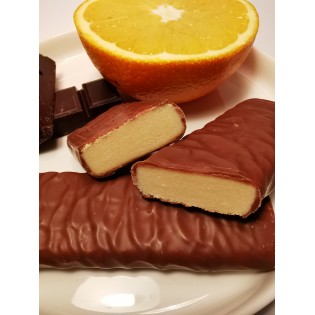 Barres tendre chocolat orange.
