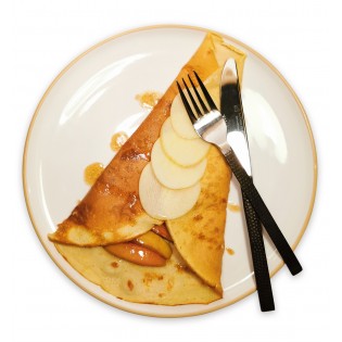 Crêpe aux Pommes.